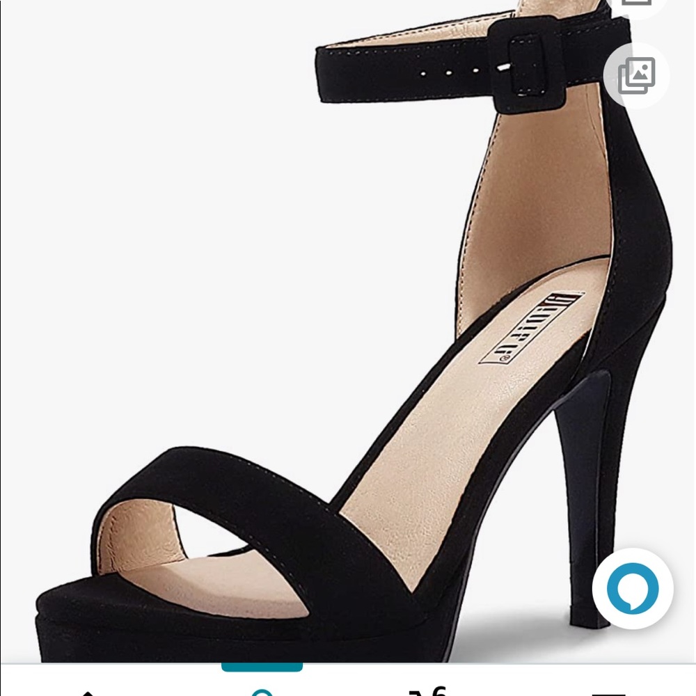 IDIFU Women's IN4 Sabrina Platform Chunky High Heels Ankle Strap Heels. Size 9.